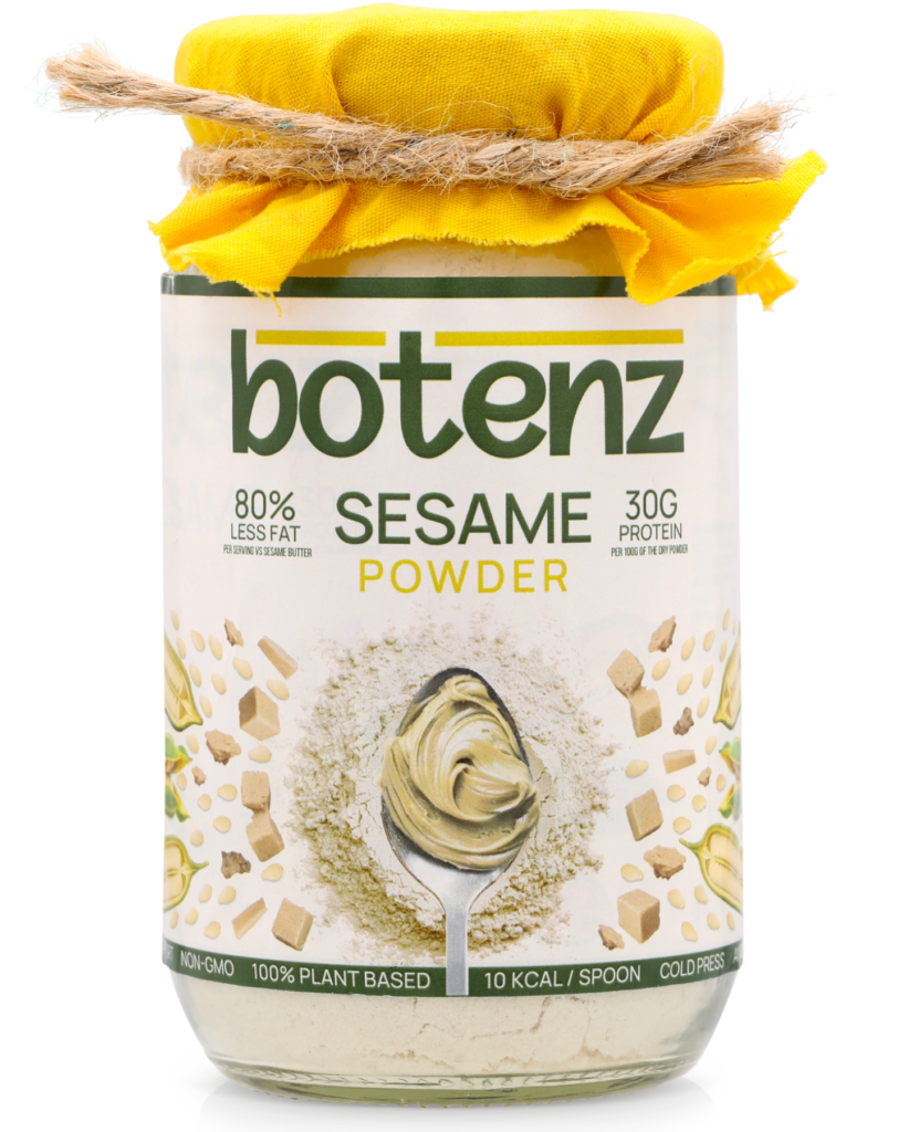 sesame butter powder in India – product pouch front