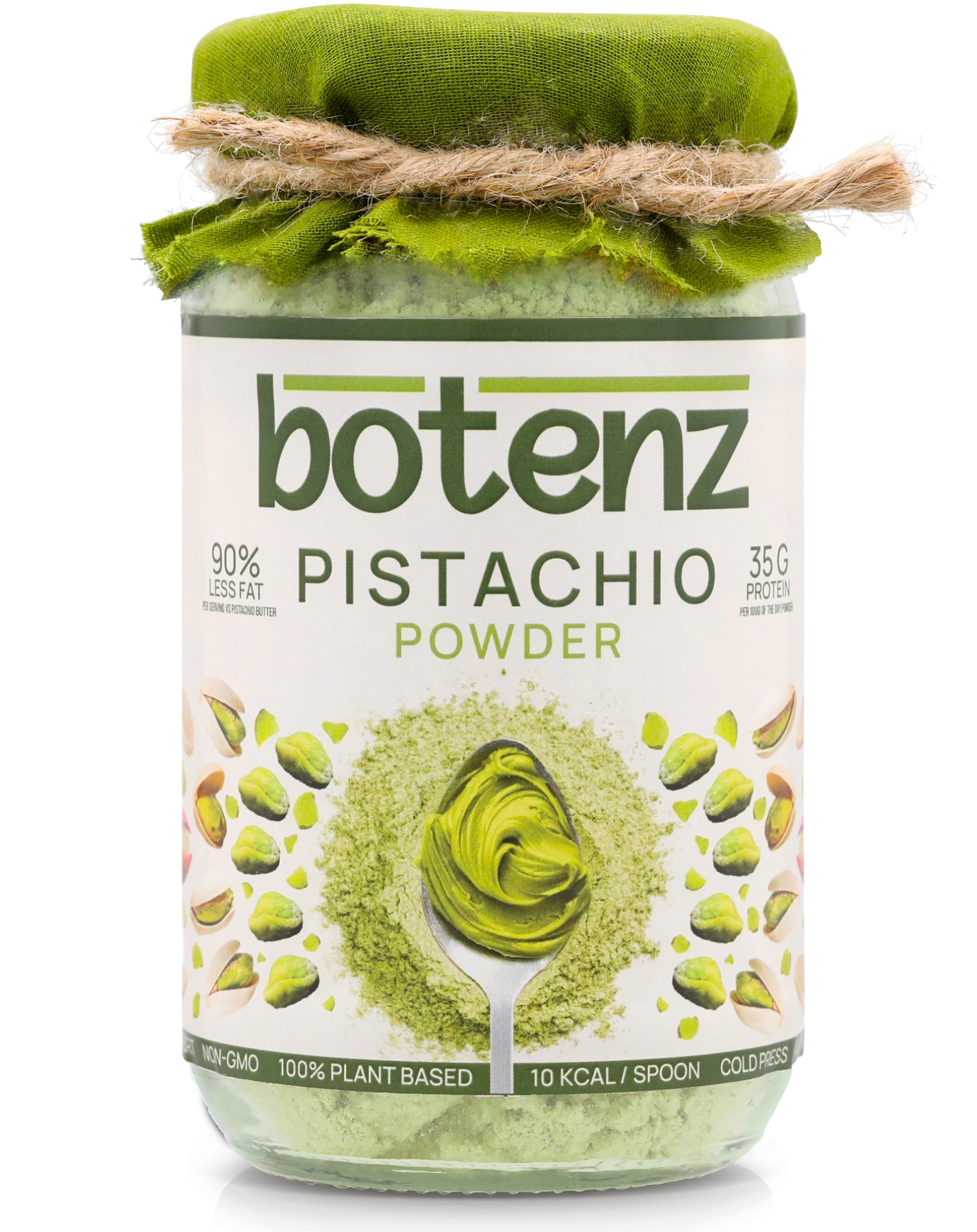 Pistachio butter powder in India – product pouch front