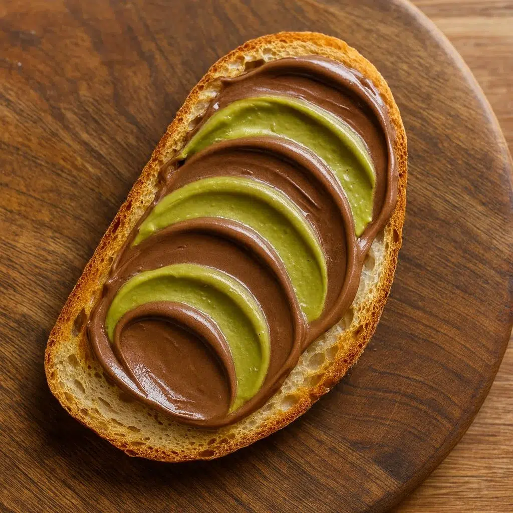 dubai chocolate vegan healthy toast protein