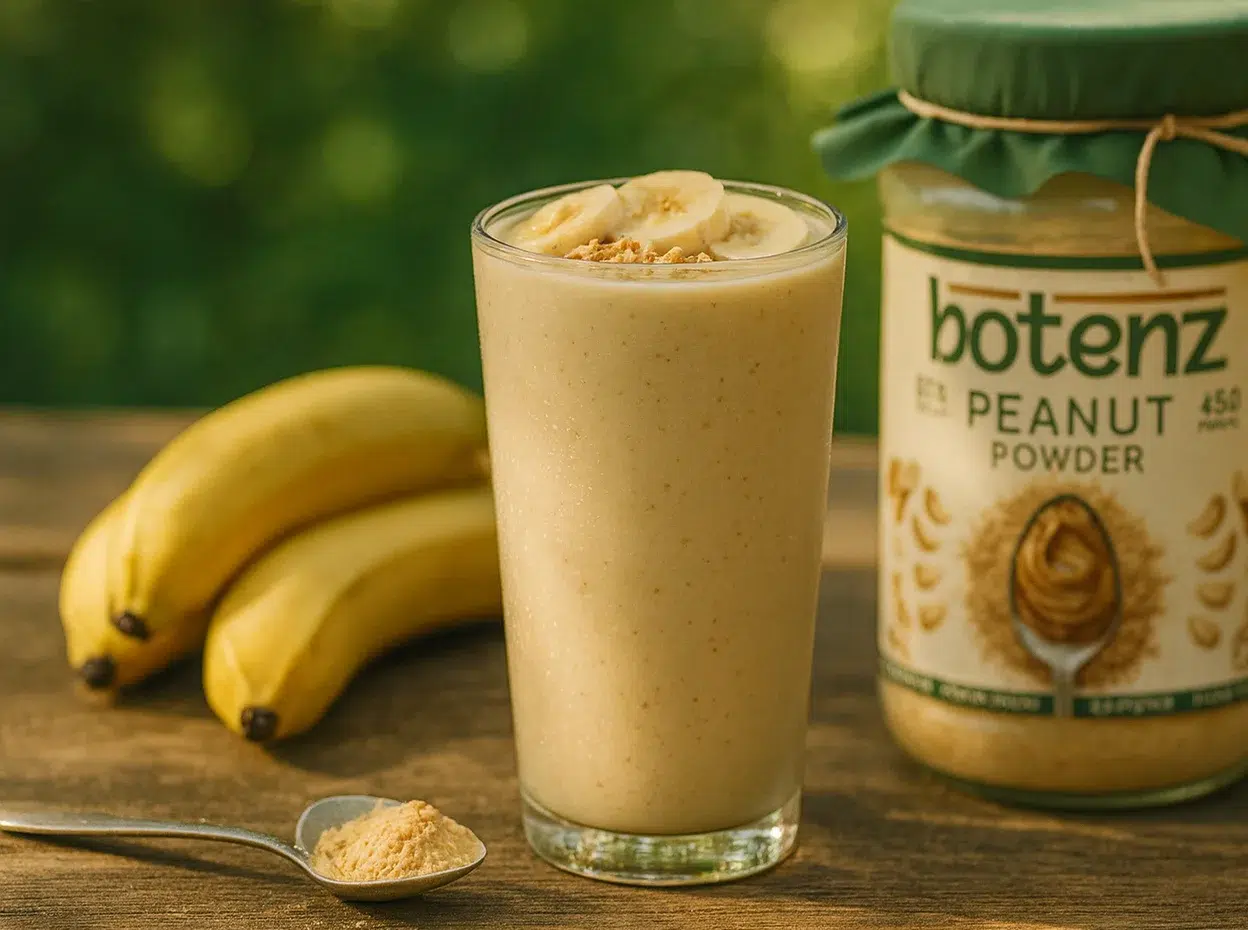 Peanut butter banana protein Smoothie