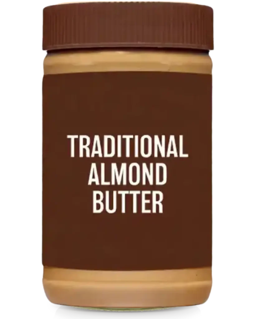 traditional most regular almond butter picture