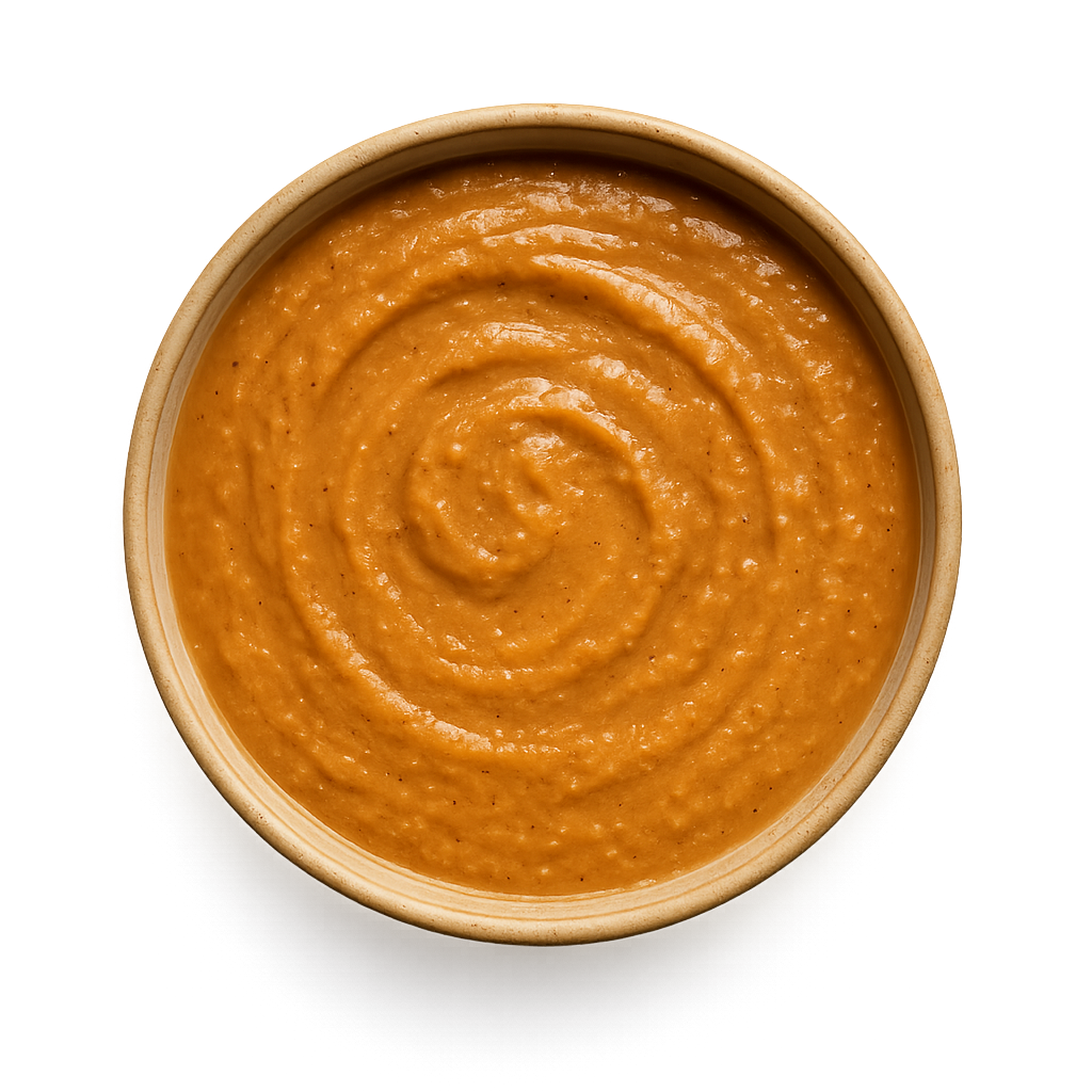 chinese protein chutney recipe — top-down view of peanut dish in a bowl
